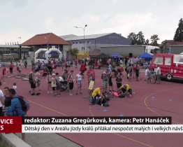 Dětský den přilákal v Areálu jízdy králů nespočet návštěvníků