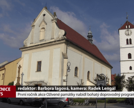 První ročník Oživených památek nabídl bohatý program