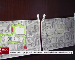Vedení města projednalo revitalizaci Mariánského náměstí s občany