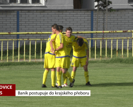 Baník postupuje do krajského přeboru