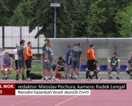Národní házenkáři Veselí skončili čtvrtí