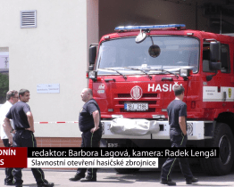 Slavnostní otevření hasičské zbrojnice