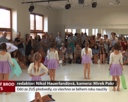 Děti ze ZUŠ předvedly, co všechno se během roku naučily