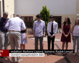 Ocenění nejúspěšnějších žáků