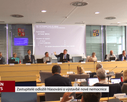 Zastupitelé odložili hlasování o výstavbě nové nemocnice