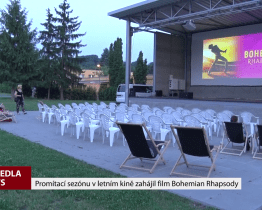 Promítací sezónu v letním kině zahájil film Bohemian Rhapsody