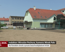 Na Panském dvoře vyroste beachvolejbalové hřiště