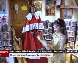 Hradišťské sluníčko podpořilo dětské čtení