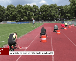 Atletického dne se zúčastnila stovka dětí