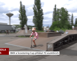 BMX a Scootering Cup přilákal 70 soutěžících