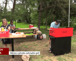 Město vyhrálo zahradní gril