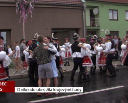 O víkendu ožil Újezdec krojovými hody