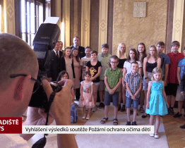 Vyhlášení výsledků soutěže Požární ochrana očima dětí