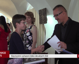 Slavnostní vyřazení žáků devátých tříd