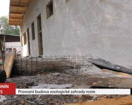 Provozní budova zoologické zahrady roste 