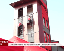 Zlínský dvojboj na oblíbené věži v Uherském Brodě