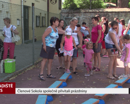 Členové Sokola společně přivítali prázdniny