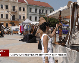 Oslavy vyvrcholily Dnem otevřených dveří radnice