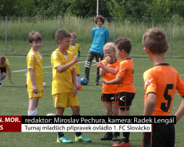 Turnaj mladších přípravek ovládlo 1. FC Slovácko