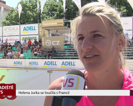 Helena Jurka se loučila s Francií