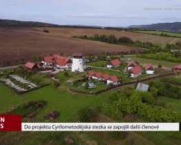 Do projektu Cyrilometodějská stezka se zapojili další členové