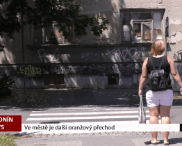 Ve městě je další oranžový přechod