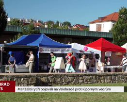 Maltézští rytíři bojovali na Velehradě proti úporným vedrům