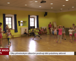 Díky příměstským táborům prožívají děti prázdniny aktivně