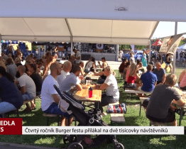 Čtvrtý ročník Burger festu přilákal na dvě tisícovky návštěvníků
