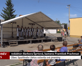 Obec Spytihněv oslavila své jmeniny