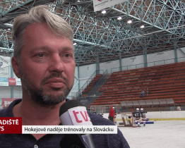 Hokejové naděje trénovaly na Slovácku
