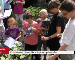 Prázdninové dílny v Galerii výtvarných umění