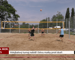 Volejbalový turnaj přinesl i bitvu matky proti dceři