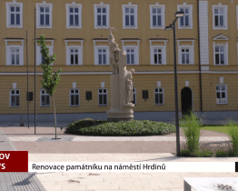 Renovace památníku na náměstí Hrdinů