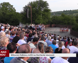 Milovníci folklóru zamířili na Horňácké slavnosti