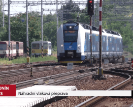 Náhradní vlaková přeprava z Hodonína na Slovensko