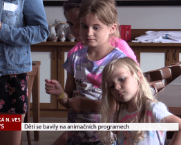 Děti se bavily na animačních programech