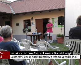 Lukáš Matějček se podělil o zážitky z cest po Nepálu a Indii
