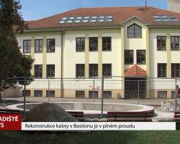 Rekonstrukce kašny u Bastionu je v plném proudu