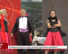 Náměstí v Hulíně oživily operetní férie.