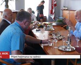 Místostarosta přijal hejmana Jihomoravského kraje na radnici 