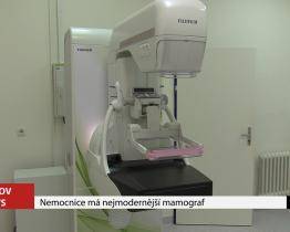 Nemocnice má nejmodernější mamograf