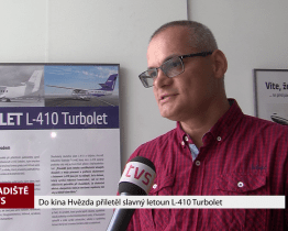 Do kina Hvězda přiletěl slavný letoun L-410 Turbolet