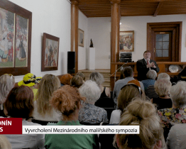 Vyvrcholení Mezinárodního malířského sympozia