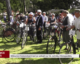 Milovníci historických kol se setkali na 16. ročníku Histopedálu