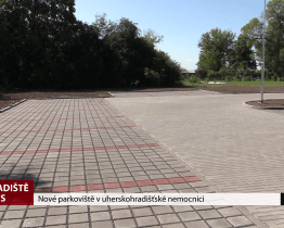 Uherskohradišťská nemocnice má nové parkoviště