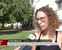 Uživatelé Domova Horizont se zapojí do roznosu Kyjovských novin