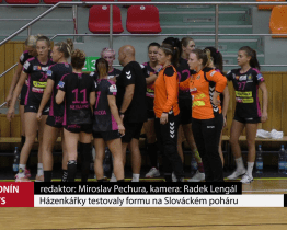 Házenkářky testovaly formu na Slováckém poháru