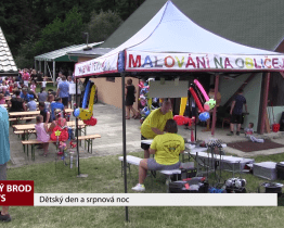V Uherském Brodě se konal dětský den a srpnová noc 