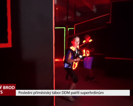 Poslední příměstský tábor DDM patřil superhrdinům